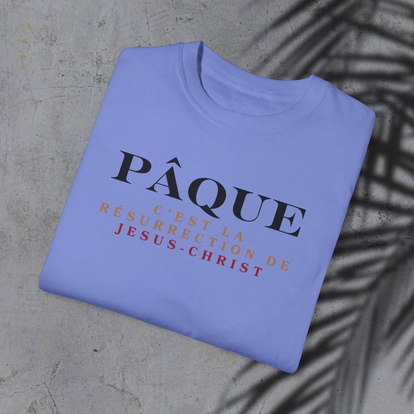 Easter Resurrection Unisex T-Shirt - PÂQUE Design Printify
