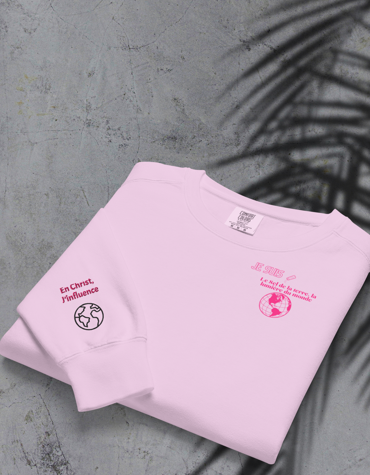 sweat "Je suis la Lumière du Monde" Nzamuak for JESUS