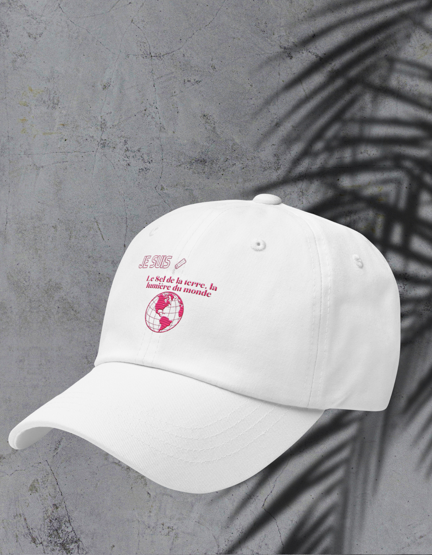 Casquette Je Suis – Lumière du Monde Nzamuak for JESUS