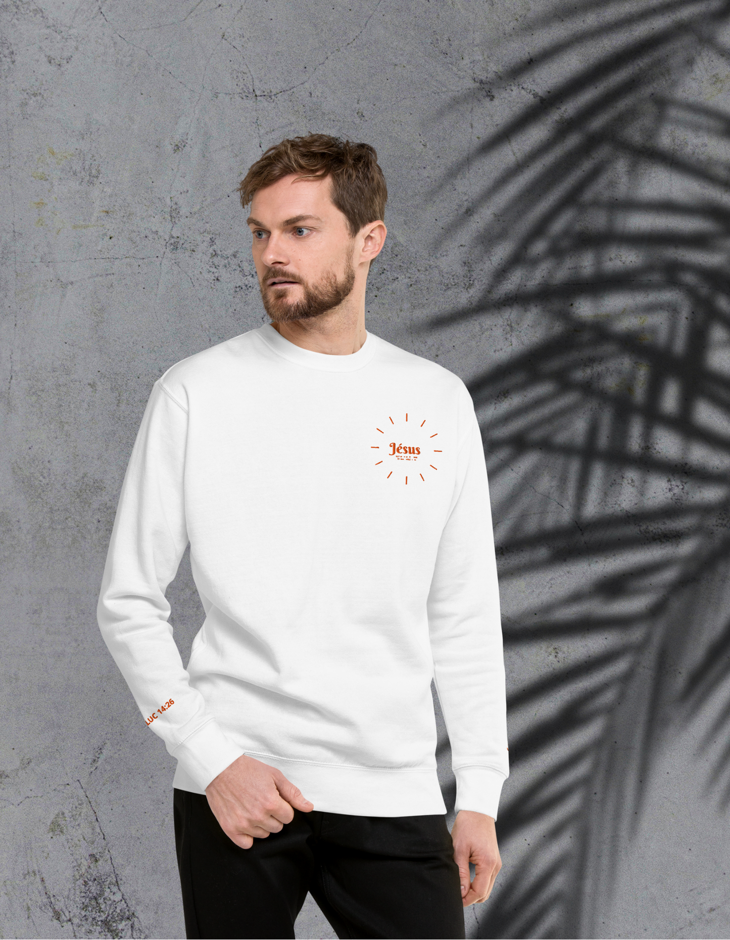 Sweatshirt premium- j’ai prêté allégeance à JESUS-CHRIST Nzamuak for JESUS