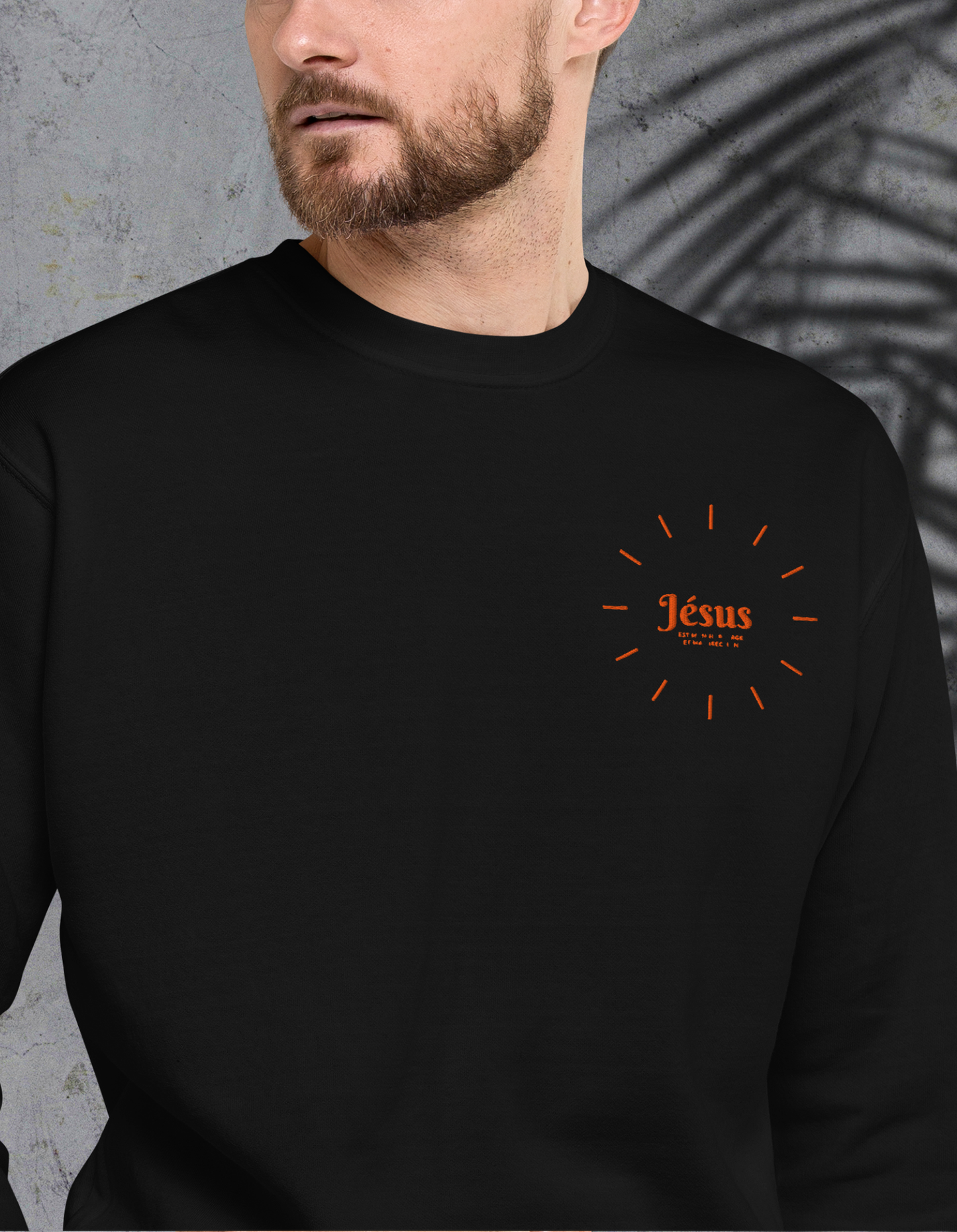 Sweatshirt premium - Jesus - cercle Nzamuak for JESUS