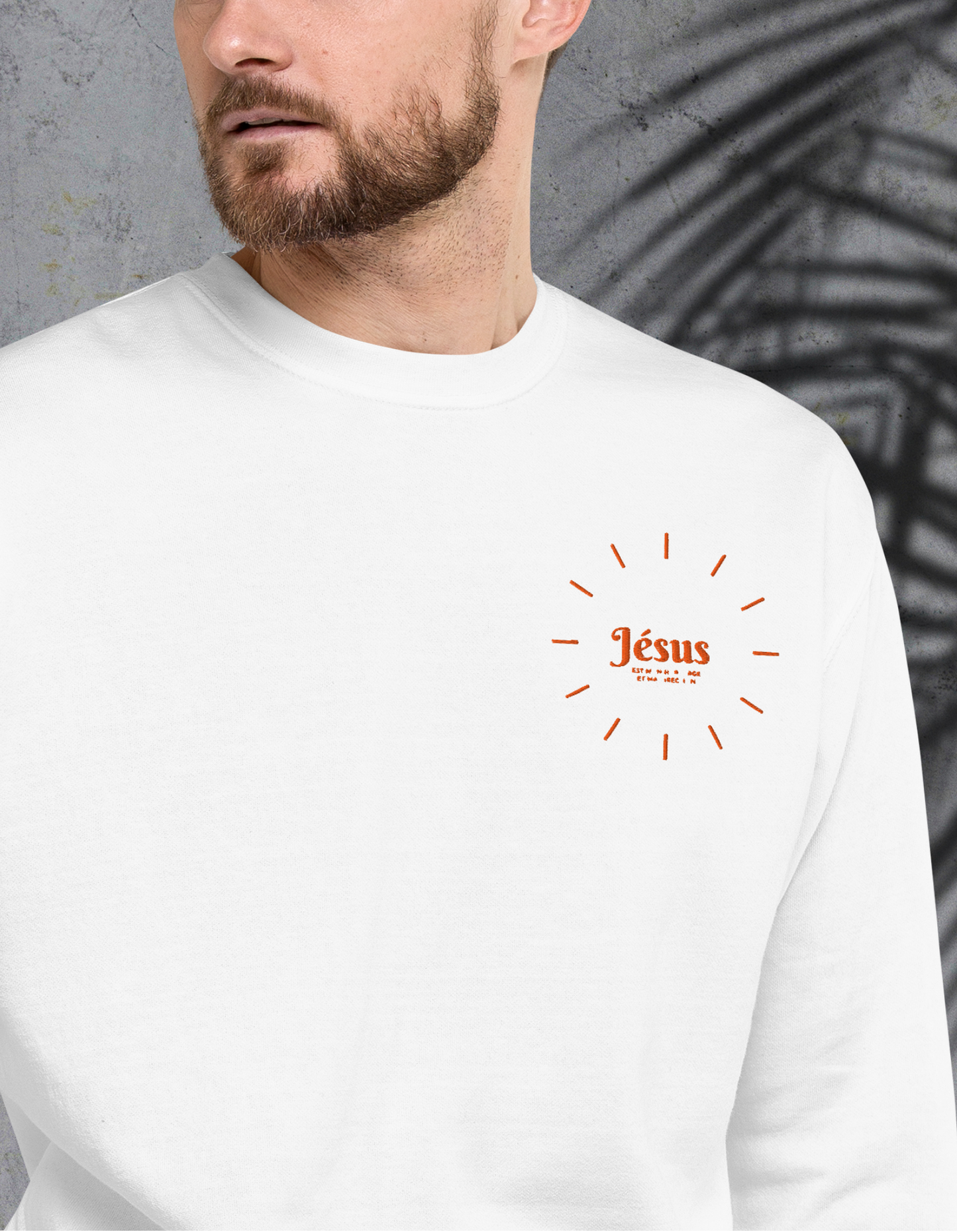 Sweatshirt premium - Jesus - cercle Nzamuak for JESUS