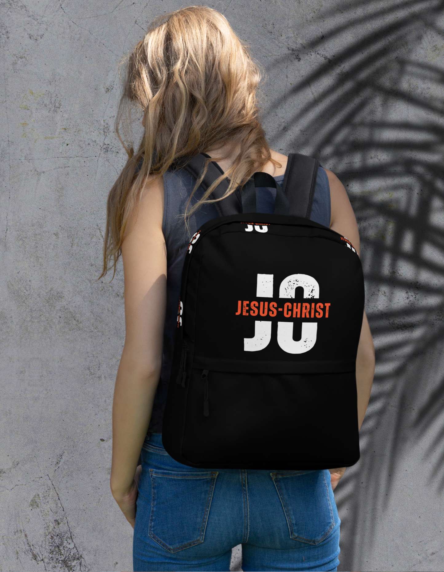 Sac à Dos Jésus-Christ – Porte ta Foi Partout🎒✨ Nzamuak for JESUS