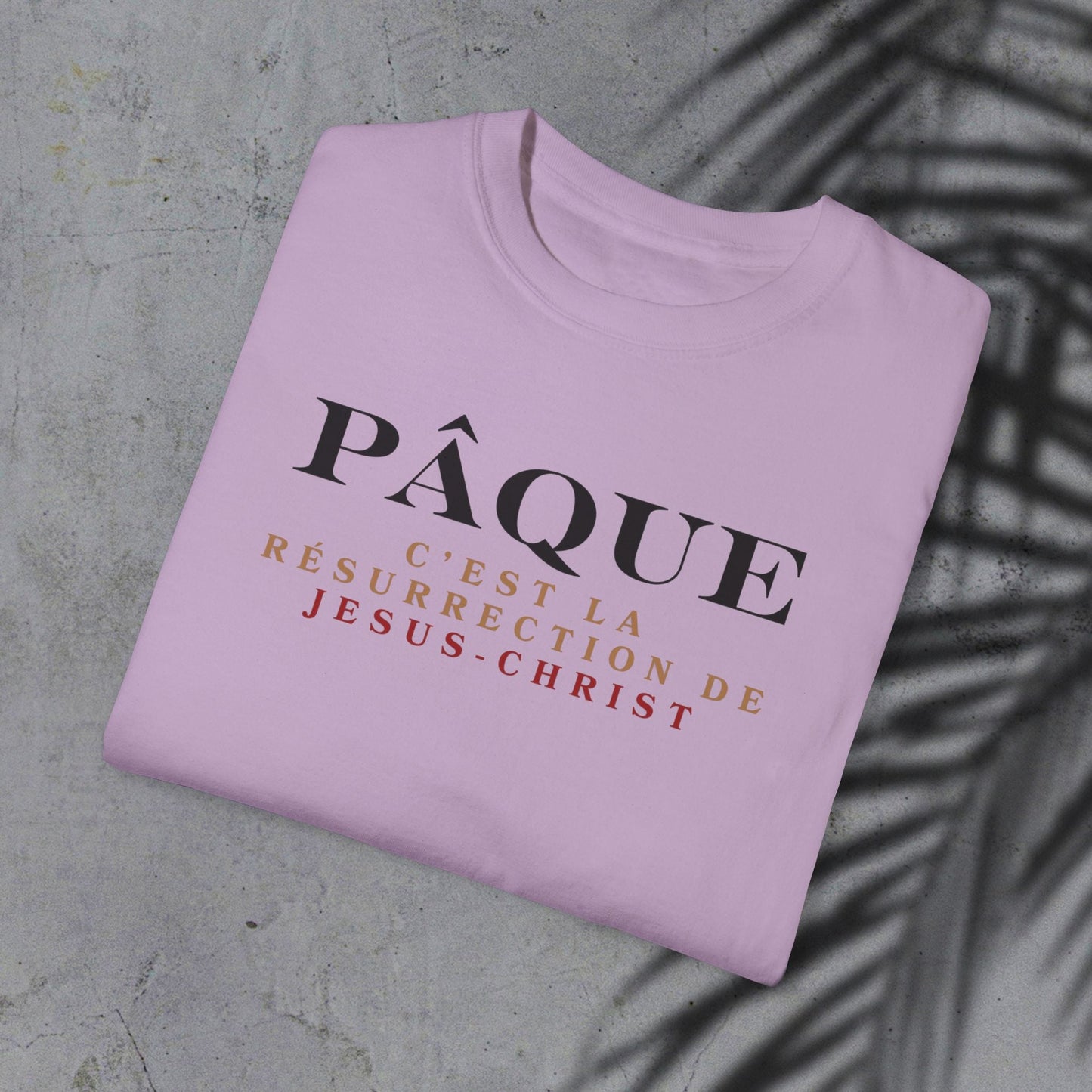 Easter Resurrection Unisex T-Shirt - PÂQUE Design Printify