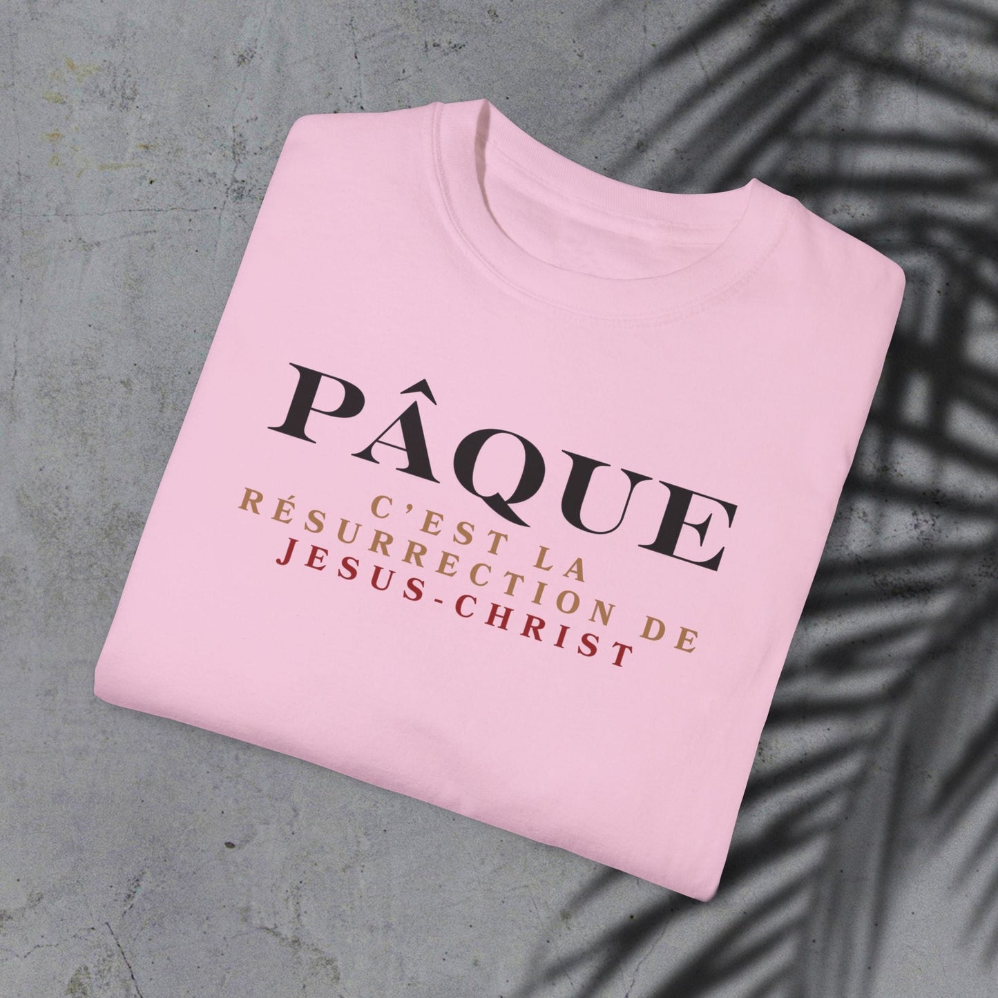 Easter Resurrection Unisex T-Shirt - PÂQUE Design Printify