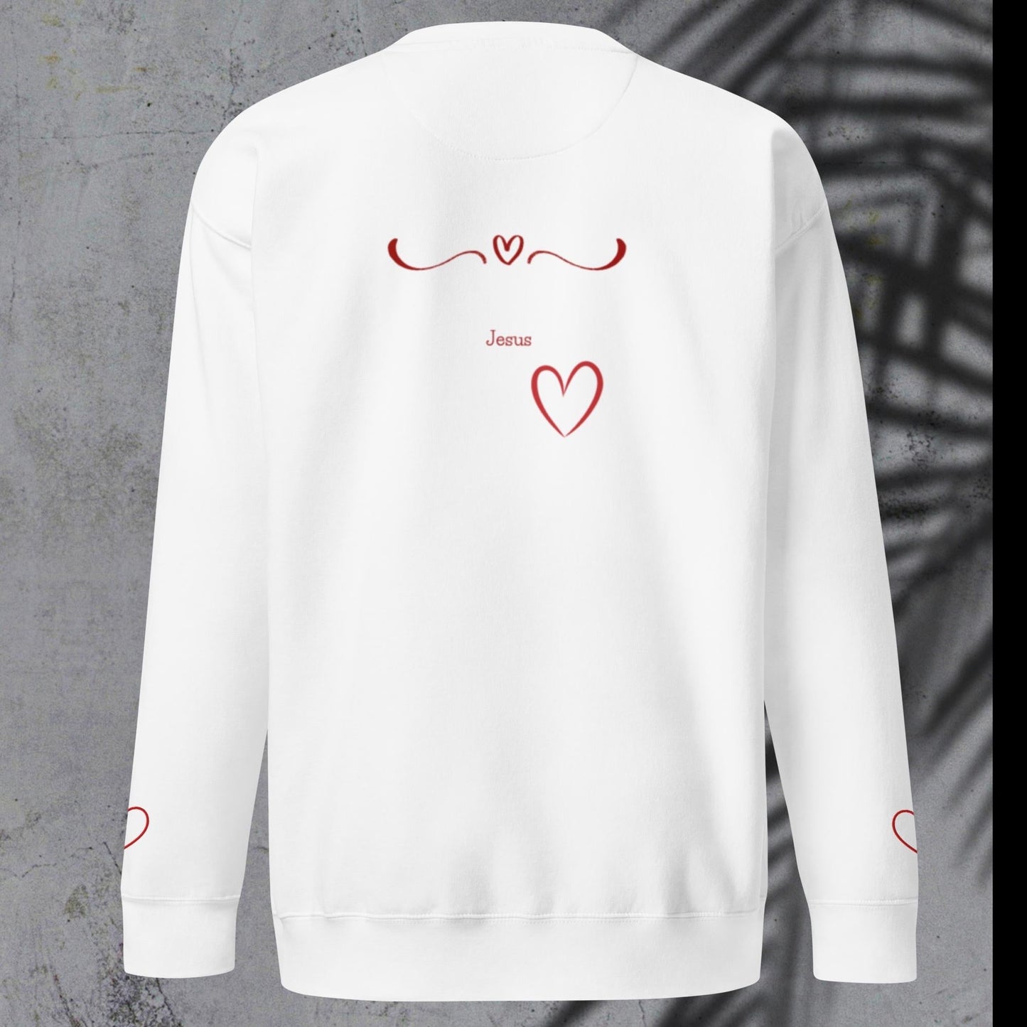 Sweatshirt premium - imprimé * Jesus * Nzamuak for JESUS