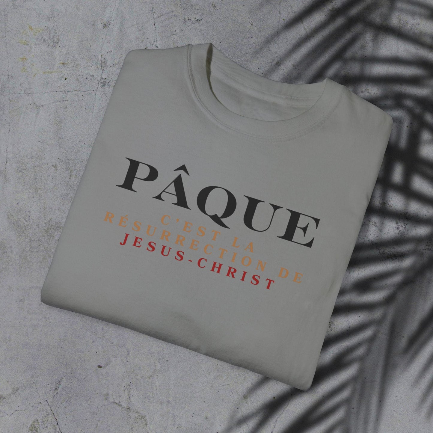 Easter Resurrection Unisex T-Shirt - PÂQUE Design Printify