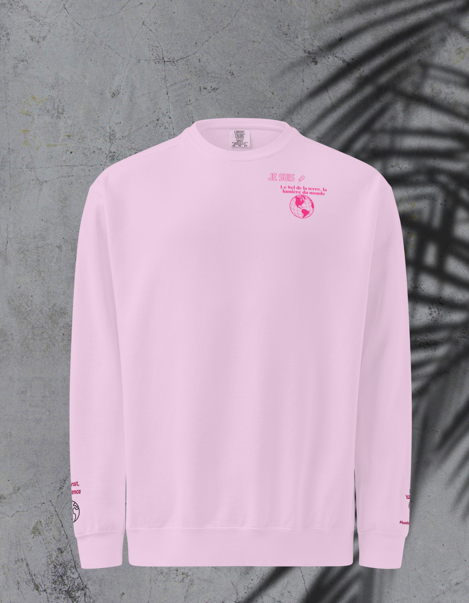 sweat "Je suis la Lumière du Monde" Nzamuak for JESUS
