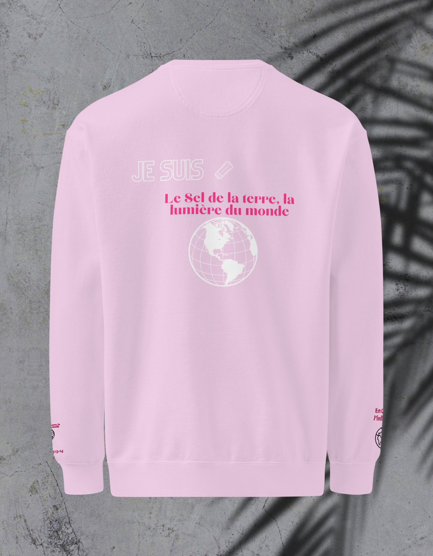 sweat "Je suis la Lumière du Monde" Nzamuak for JESUS