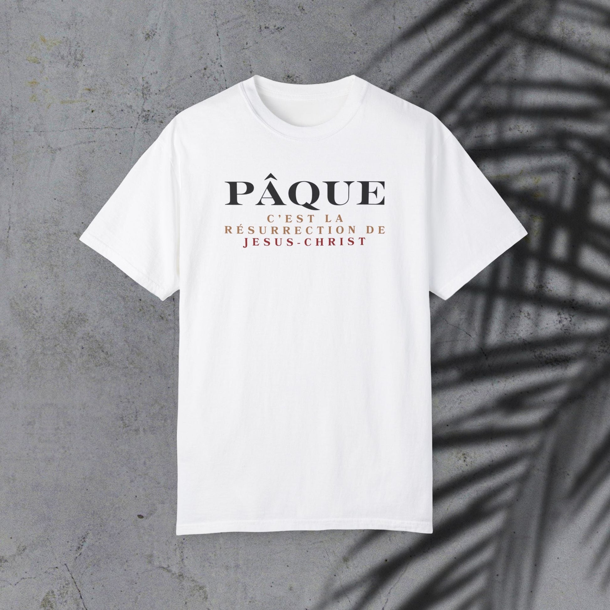 Easter Resurrection Unisex T-Shirt - PÂQUE Design Printify
