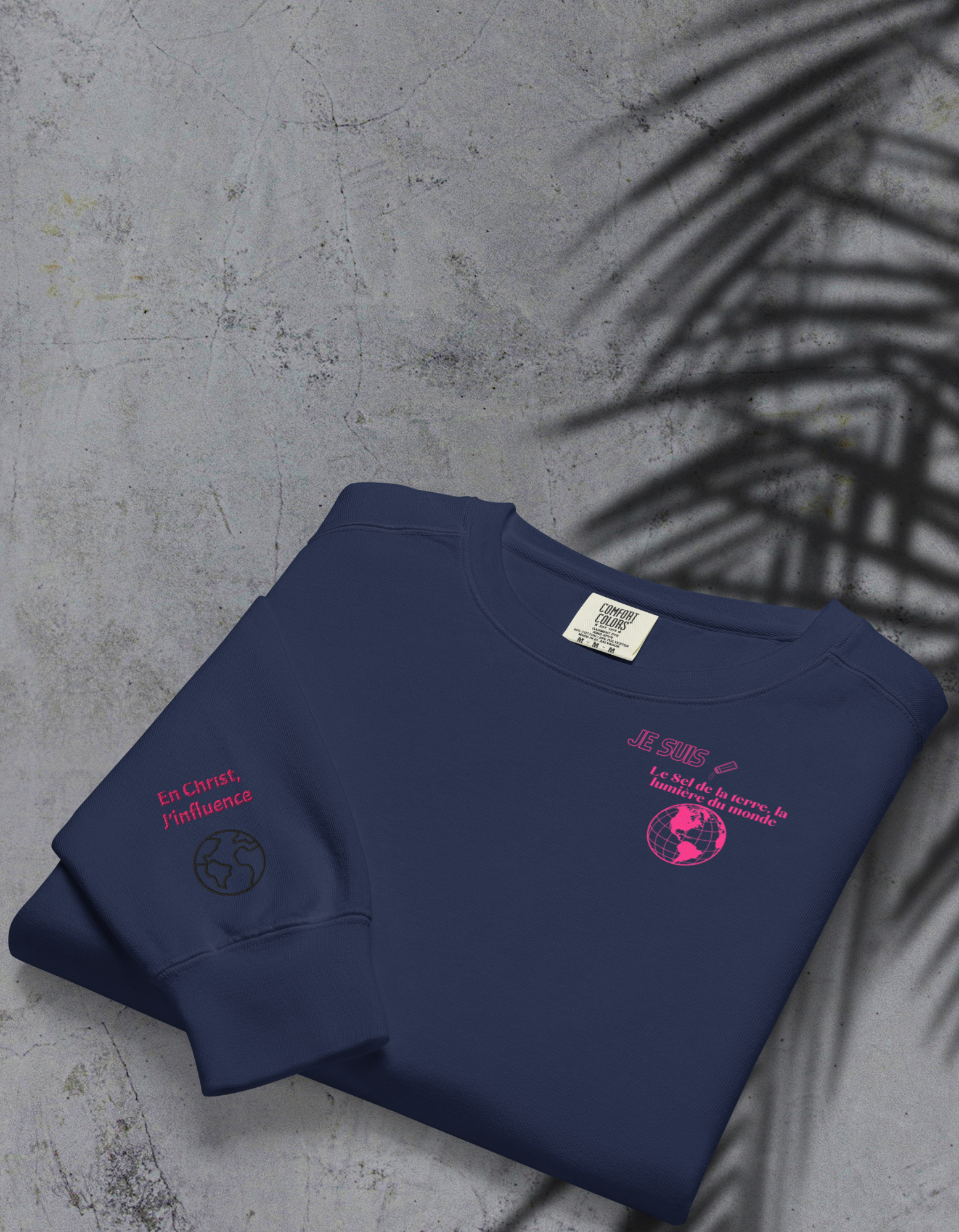 sweat "Je suis la Lumière du Monde" Nzamuak for JESUS