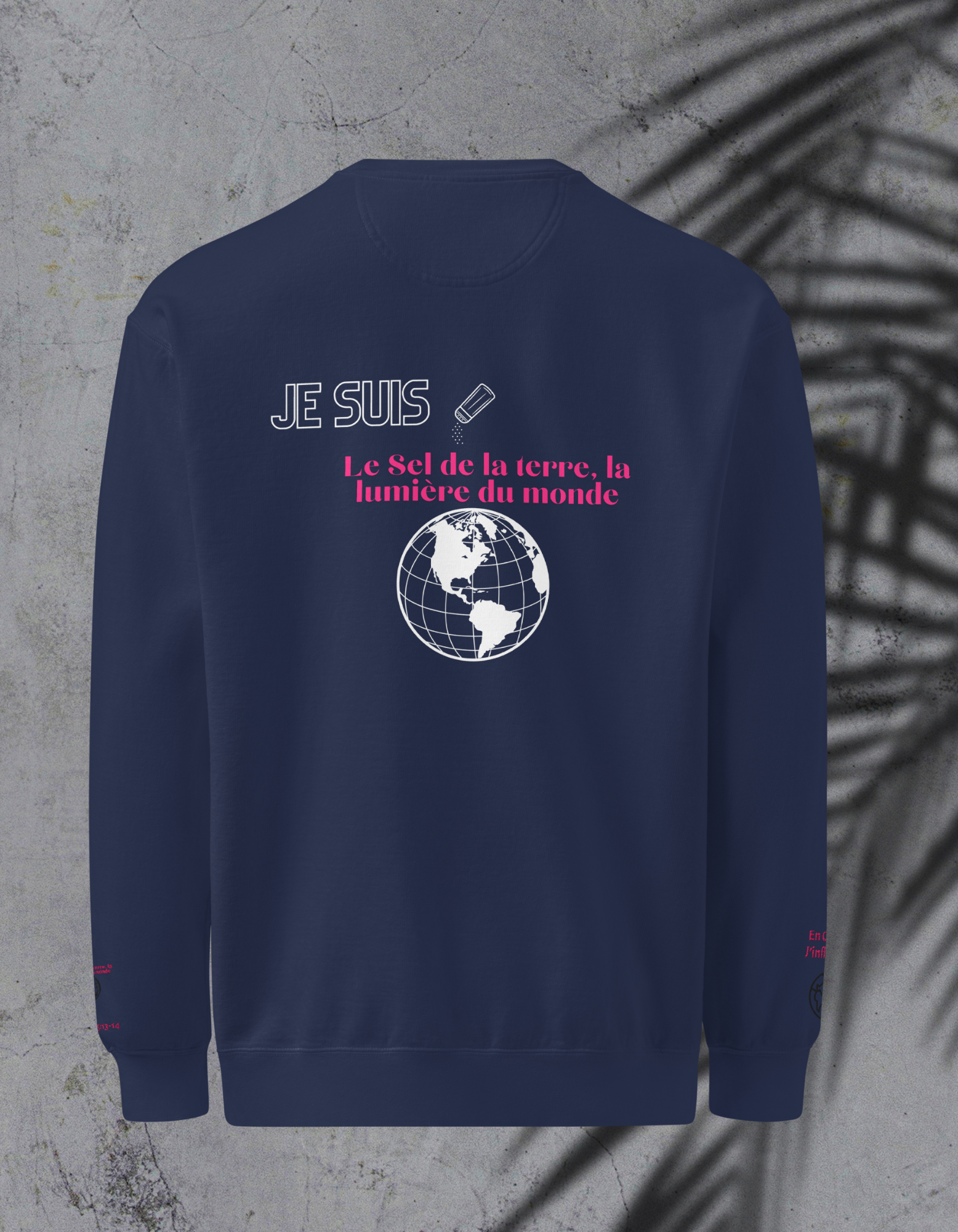 sweat "Je suis la Lumière du Monde" Nzamuak for JESUS