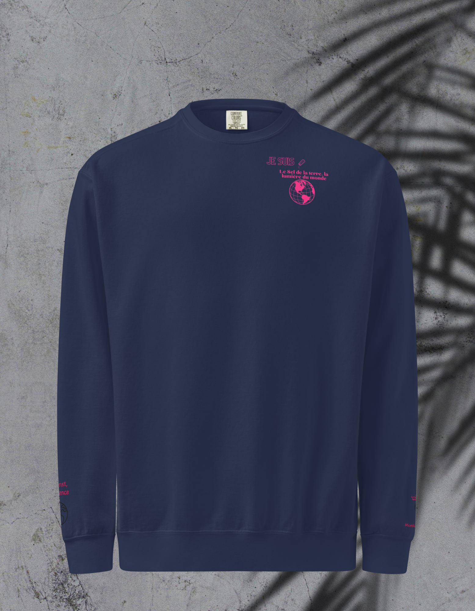 sweat "Je suis la Lumière du Monde" Nzamuak for JESUS