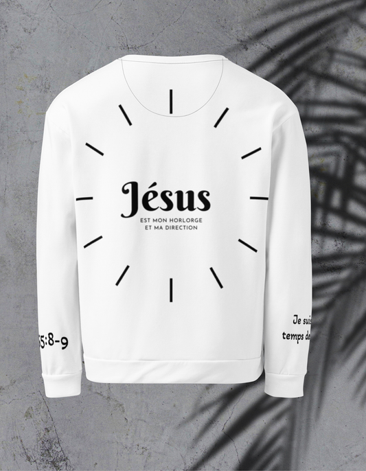 Sweatshirt- Essaï 55: 8-9 Nzamuak for JESUS