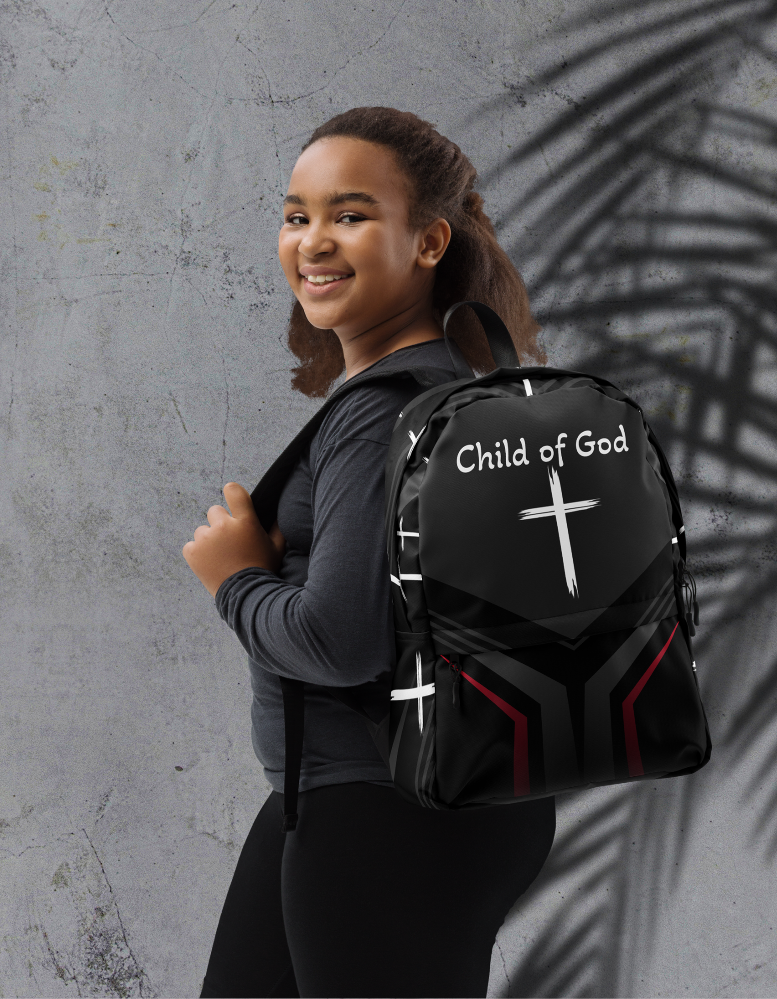 "Enfant de Dieu – Sac à Dos Inspirant" 🎒✨ Nzamuak for JESUS