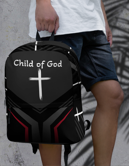 "Enfant de Dieu – Sac à Dos Inspirant" 🎒✨ Nzamuak for JESUS
