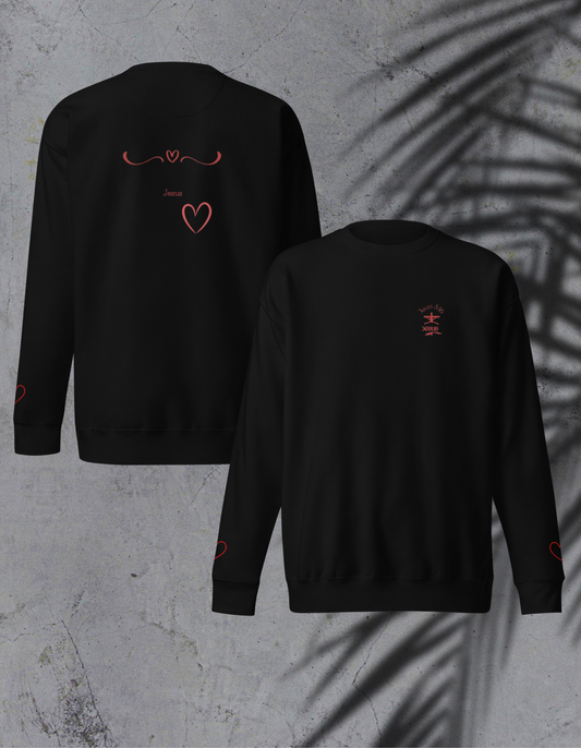 Sweatshirt premium - imprimé * Jesus * Nzamuak for JESUS