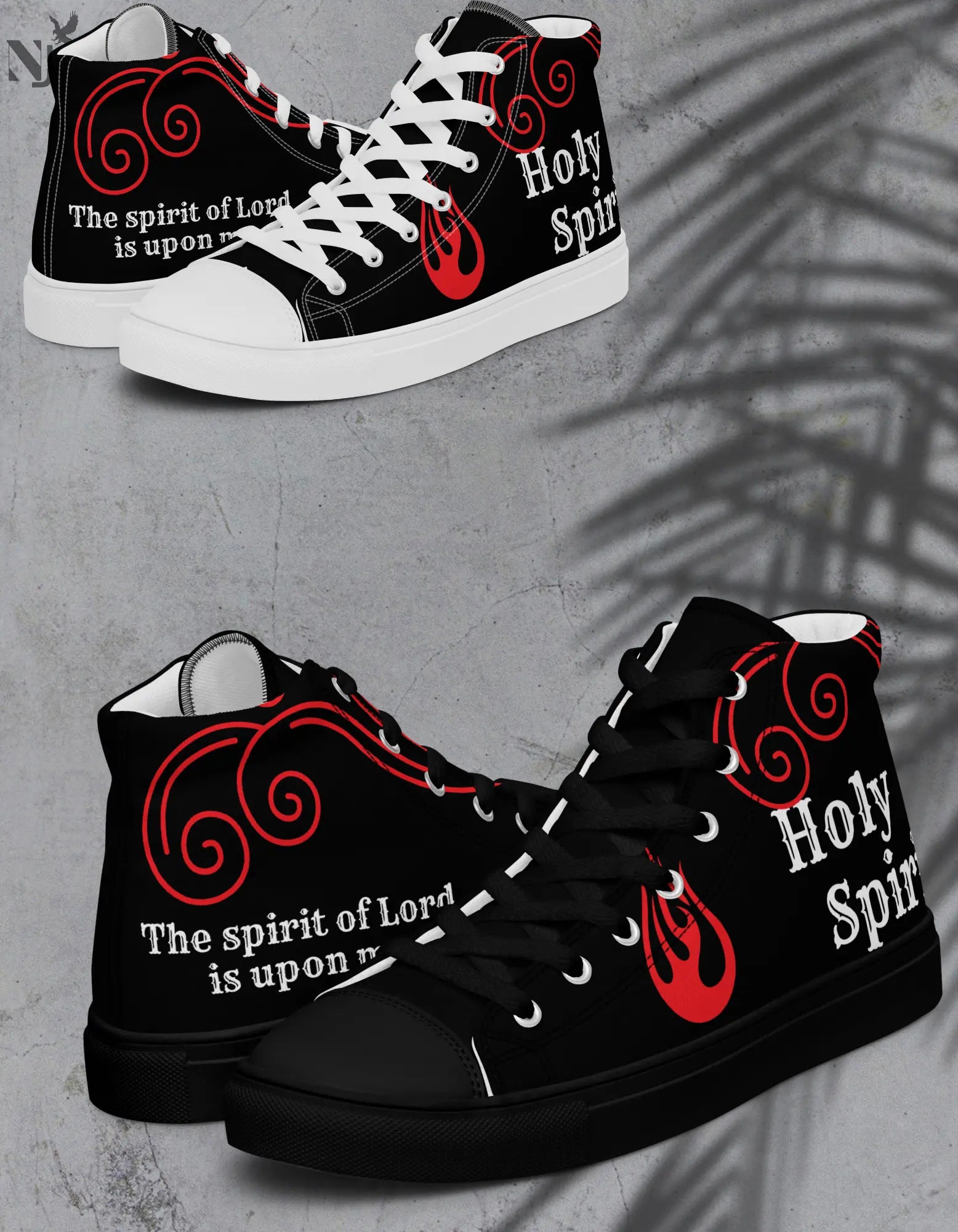 Anointed Walk High Tops Nzamuak for JESUS