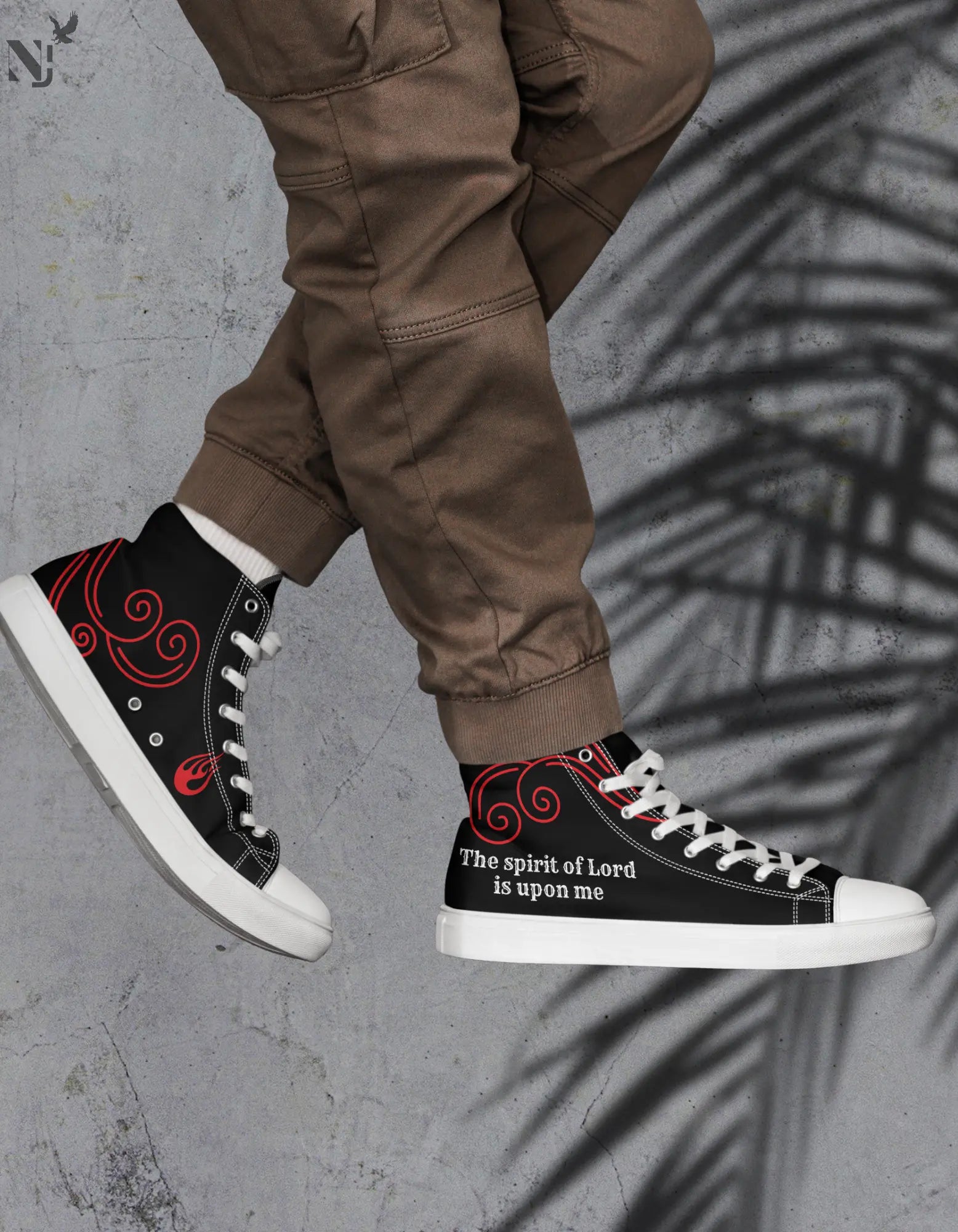 Anointed Walk High Tops Nzamuak for JESUS