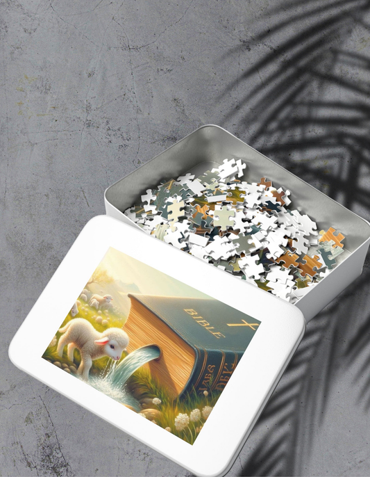 Puzzle - Brebis assoiffé Printify