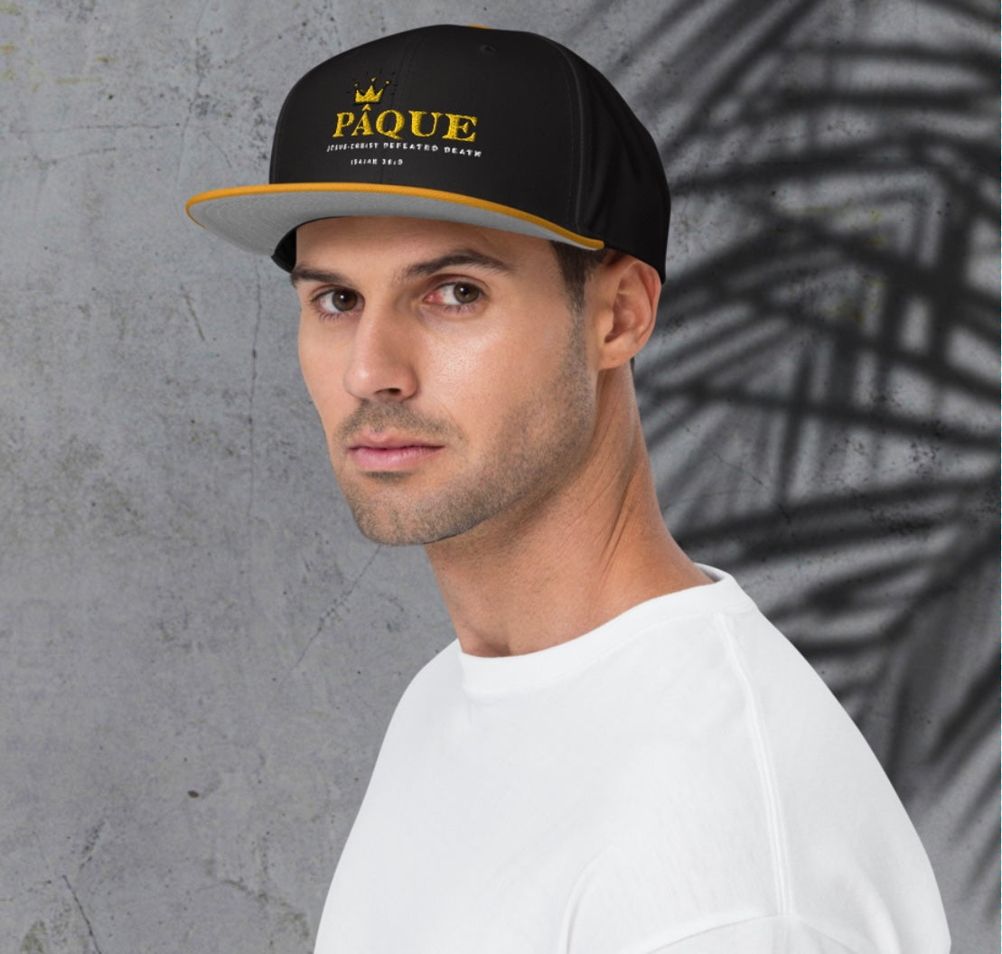 Casquette Snapback - Pâque- couronne Nzamuak for JESUS
