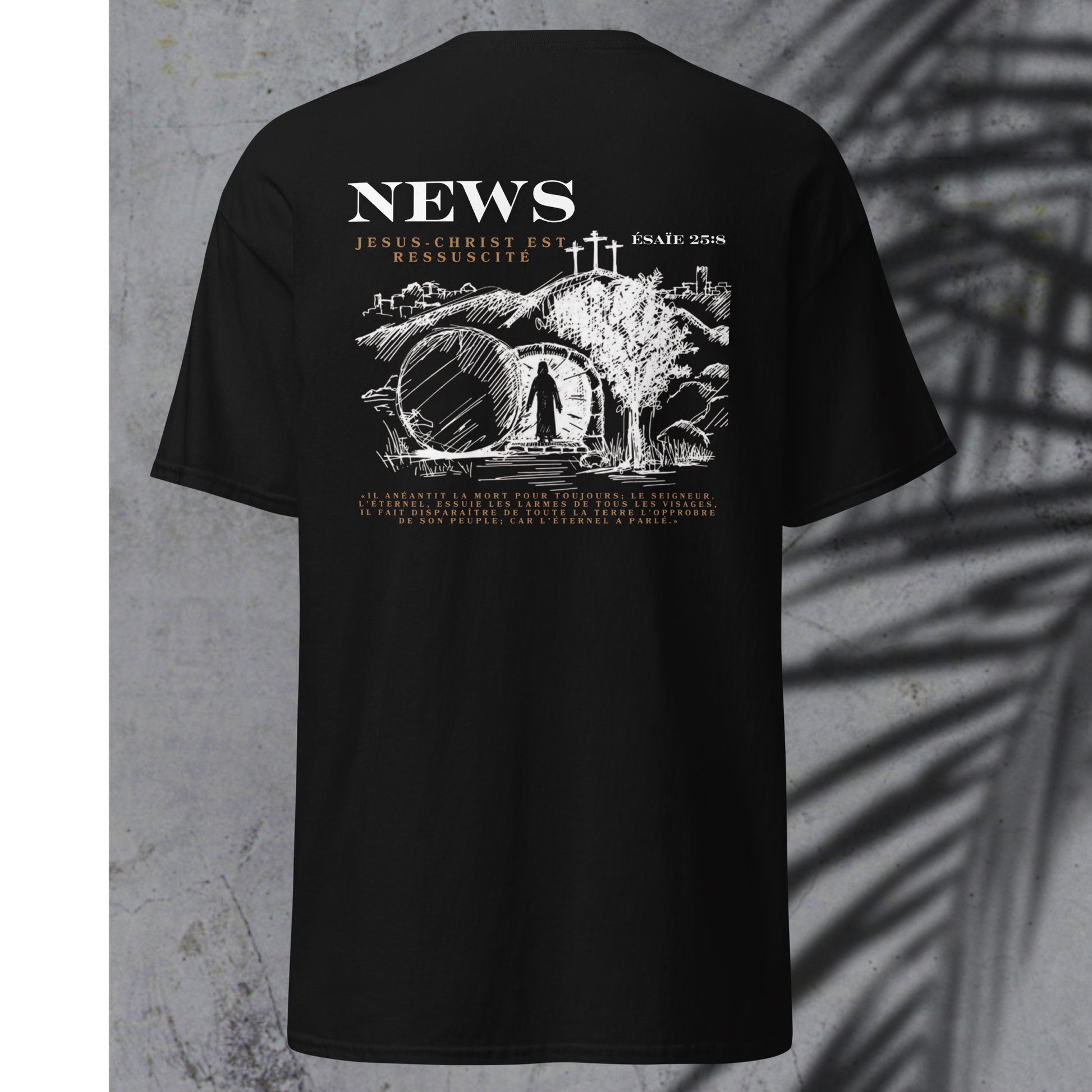 T-shirt classique unisexe- News Nzamuak for JESUS