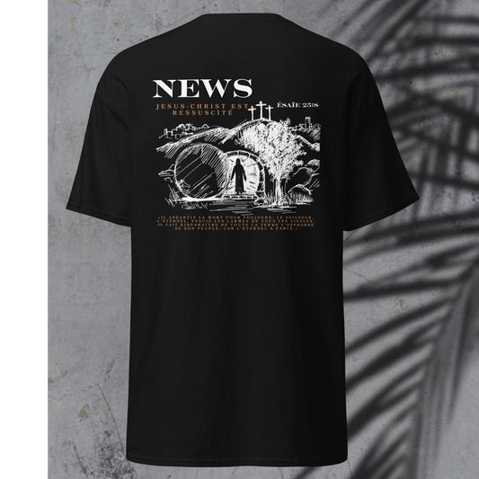 T-shirt classique unisexe- News Nzamuak for JESUS