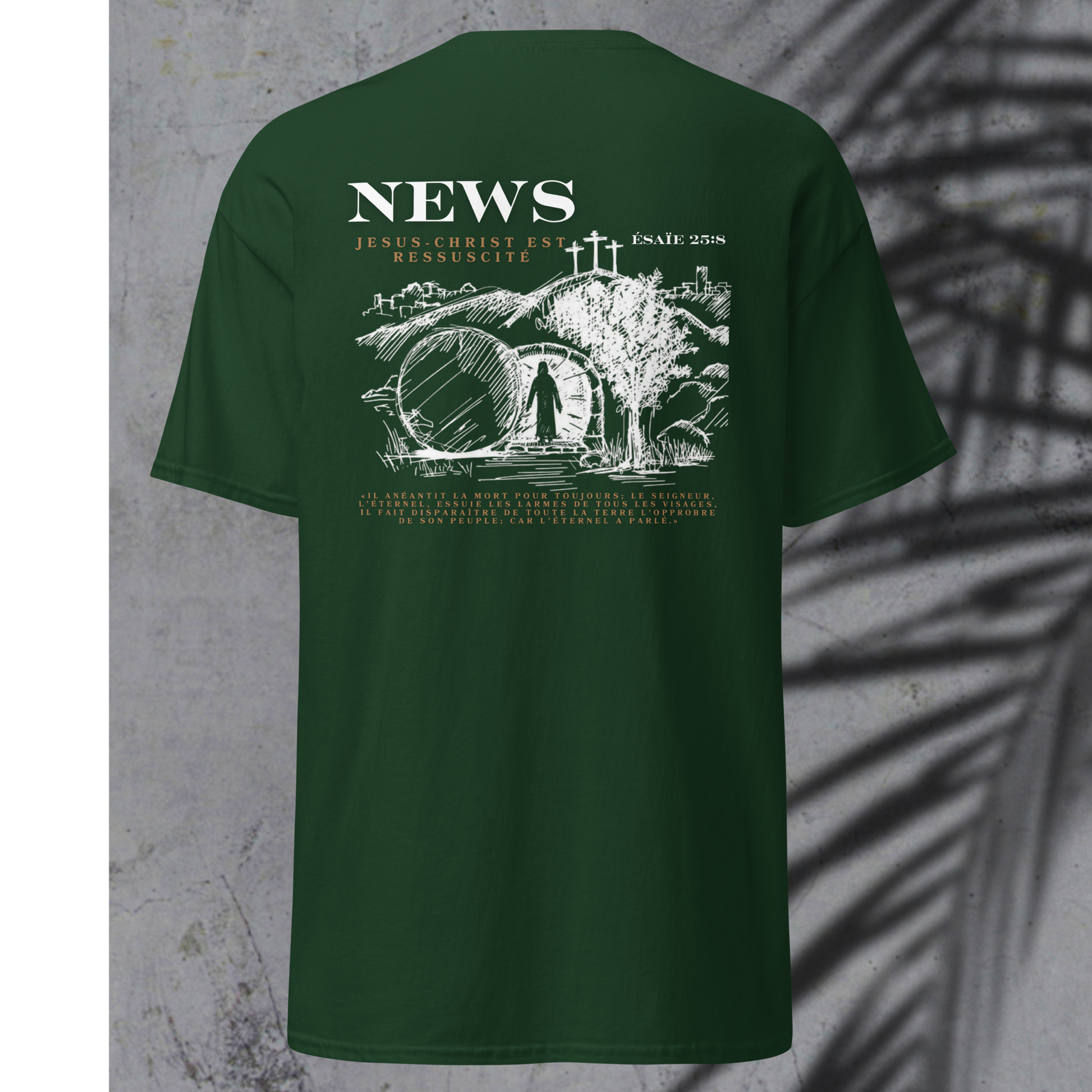 T-shirt classique unisexe- News Nzamuak for JESUS