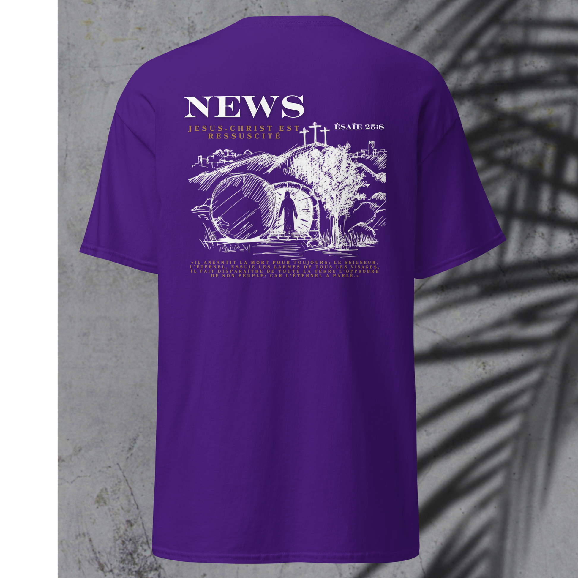 T-shirt classique unisexe- News Nzamuak for JESUS